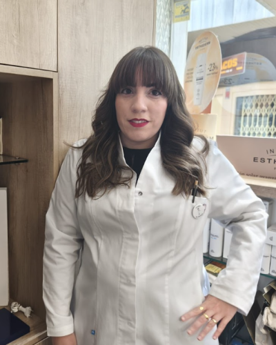 Vanesa Gil, técnico en farmacia
