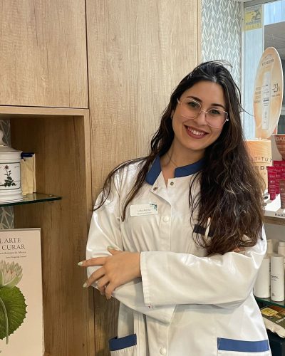 Lidia Alonso, técnico en farmacia y estudiante de Nutrición