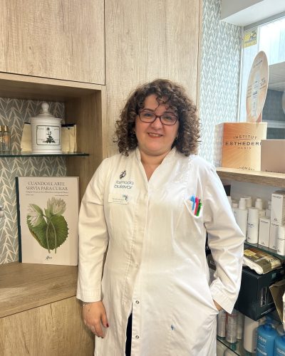 Renata Quijada, farmacéutica adjunta. Responsable ortopedia